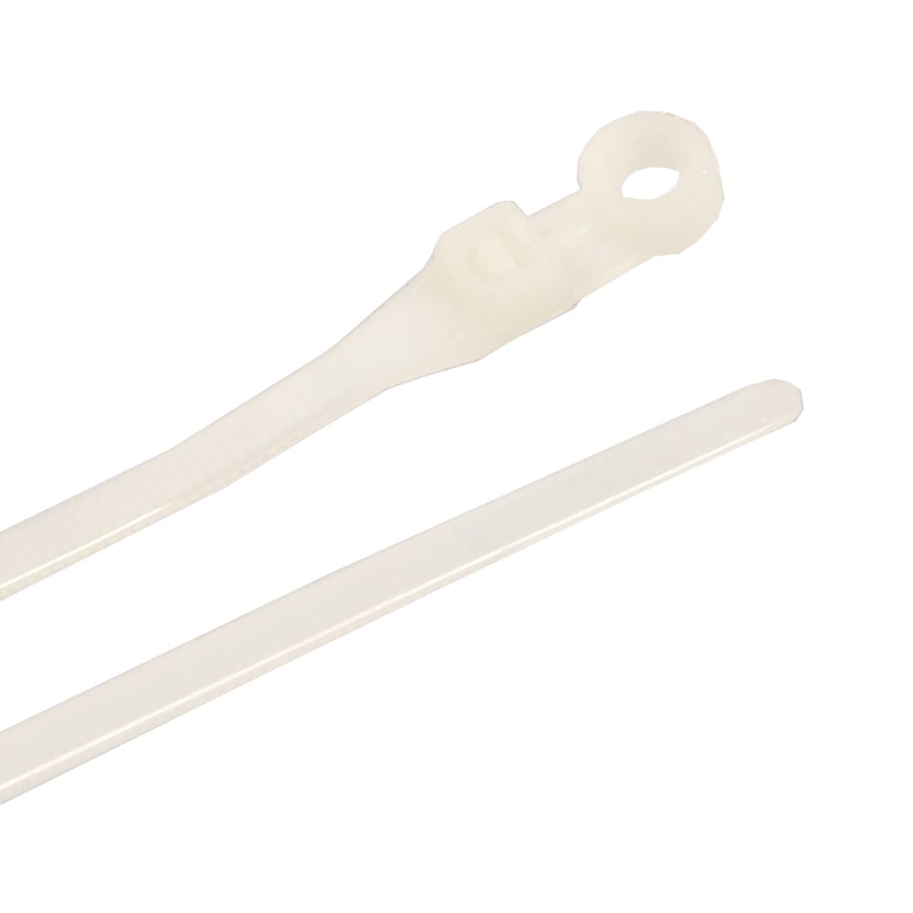 62106 Cable Ties, 8 in Natural Sta